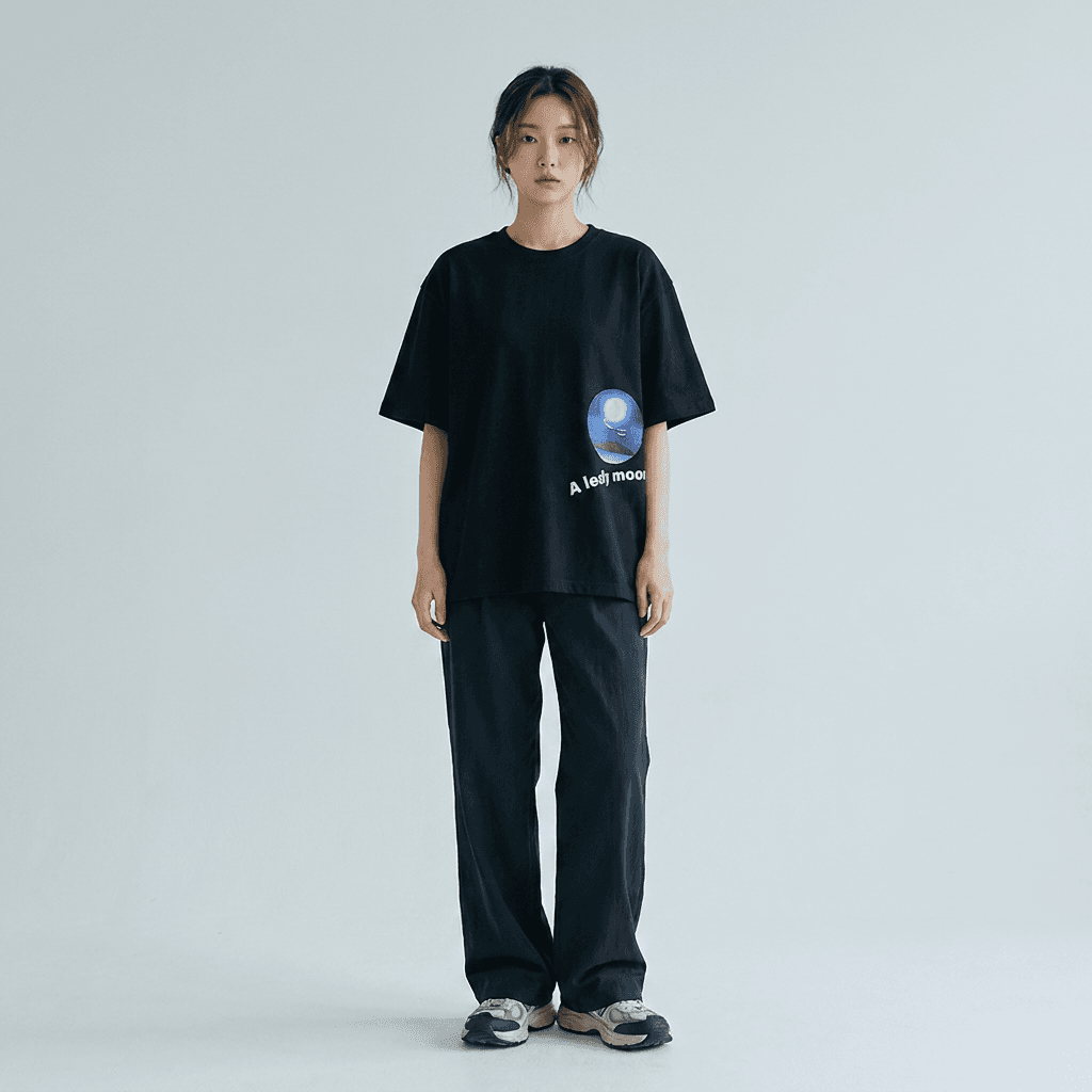 JAEYI-M TSHIRT black