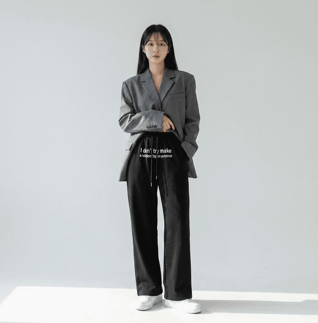 JAEYI-L PANTS black